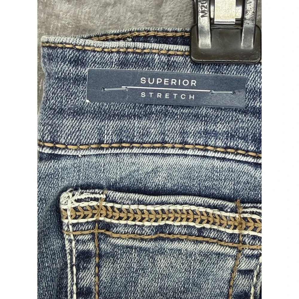 BKE Jake‎ Straight Leg Medium Wash Superior Stretch Jeans Mens 34x32 GBS15544